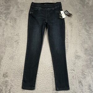 mac and me Ankle Jeans‎ Women's 4 28x29 Indigo Blue Elastic Waist